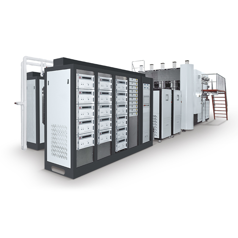 PVD bakır folyo ve alüminyum folyo sarma kaplama ekipmanı